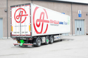 Ahola Transport first transport company in Finland to take the electrically assisted eTrailer into use